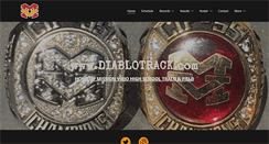 Desktop Screenshot of diablotrack.com