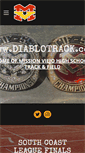 Mobile Screenshot of diablotrack.com